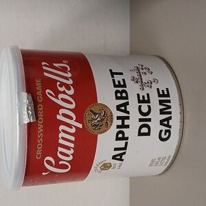 Alphabet Dice Game - Red and White